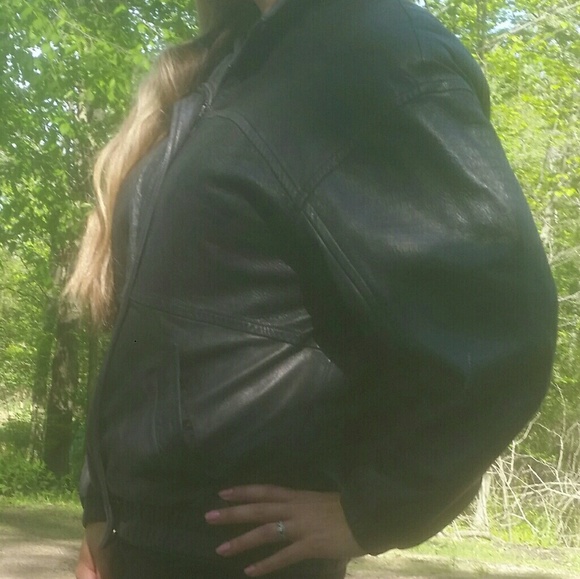 Vintage Eittenne Aigner Leather Jacket - Picture 4 of 6